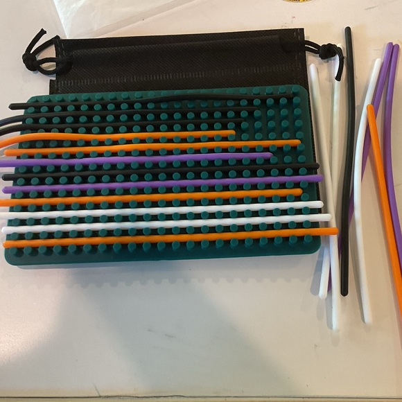Other - Sensory activity board silicones double sides with Storage Pouch